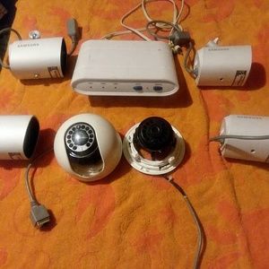6  night vision cameras 4 reg an 2 dome